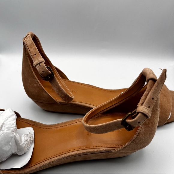 BNIB J CREW SUEDE WEDGE SANDAL - Picture 9 of 9